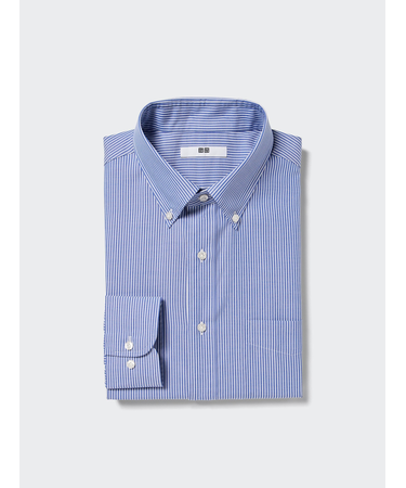 ファインクロスシャツ/柄/ボタンダウン