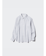 プレミアムリネンシャツ/ストライプ