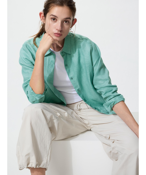 プレミアムリネンシャツ