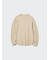 ワッフルヘンリーネックTシャツ/長袖