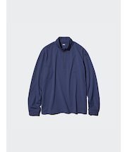 ドライEXUVカットハーフジップTシャツ