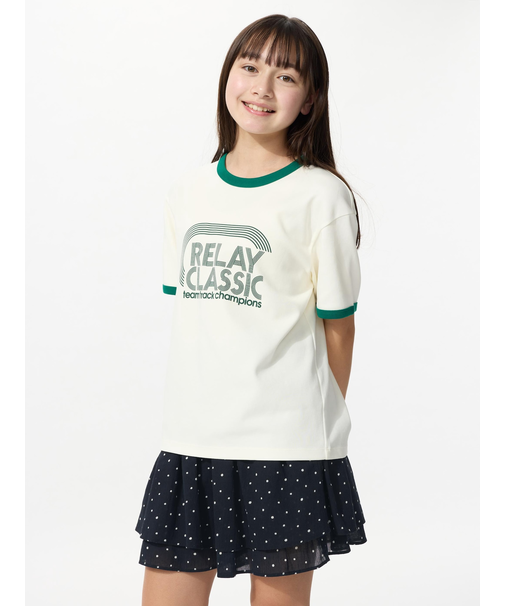 GIRLS プリントミニスコート