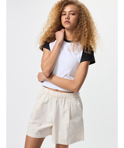 コットンイージーショートパンツ｜ユニクロの通販｜&mall（アンド