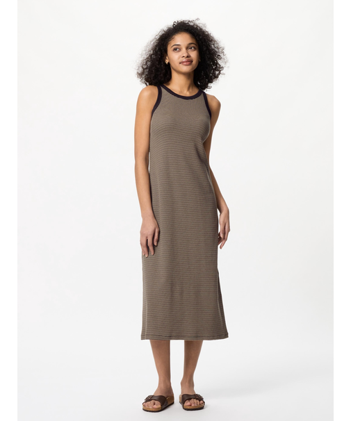 リブブラワンピース/ストライプ