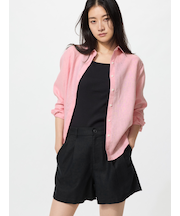 リネンコットンショートパンツ