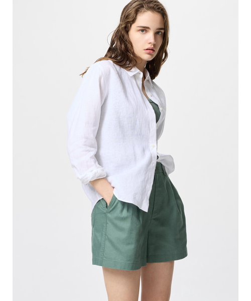 専用　Frank＆Eileen  リネンコットンショートパンツ リネンコットンショートパンツ｜ユニクロの通販｜&mall（アンド