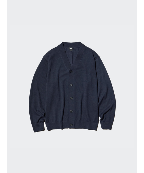 ニットVネックカーディガン｜ユニクロの通販｜&mall（アンドモール