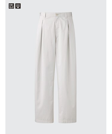 タックワイドパンツ