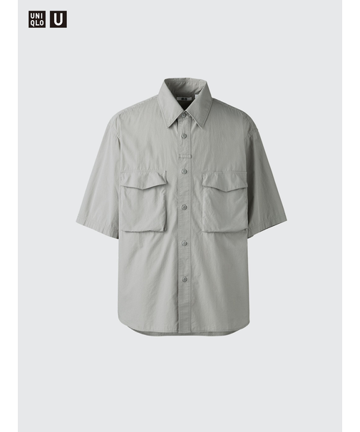 ユーティリティオーバーサイズシャツ/半袖