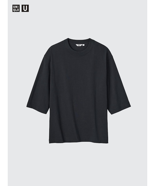 クルーネックTシャツ7分袖｜ユニクロの通販｜&mall（アンドモール