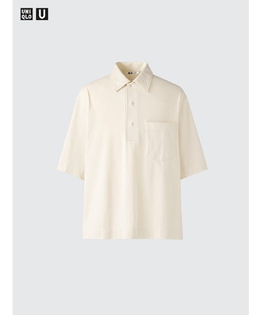 エアリズムコットンポロシャツ