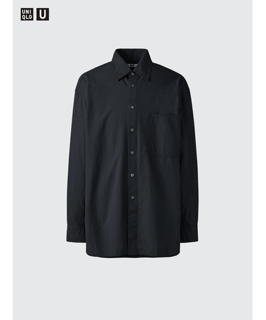 ロングオーバーサイズシャツ/長袖