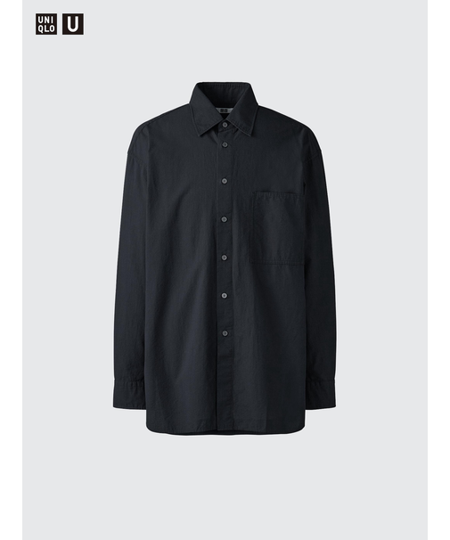 ロングオーバーサイズシャツ/長袖