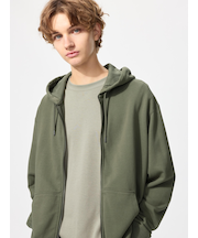 スウェットフルジップパーカ