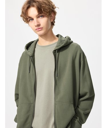 スウェットフルジップパーカ