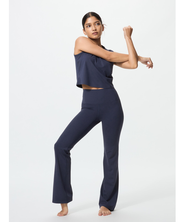 エアリズムソフトリブフレアレギンス