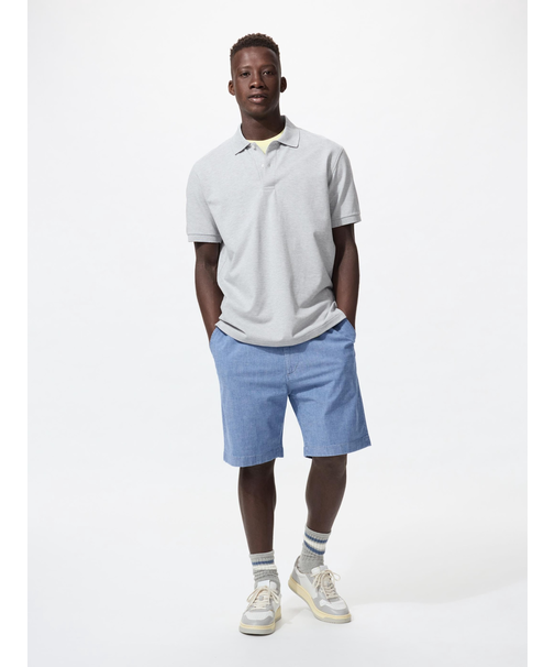 ストレッチイージーショーツ/シャンブレー