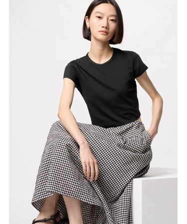 エアリズムソフトクロップドT