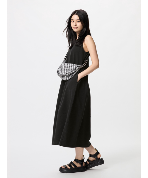 ジャージーバルーンワンピース/ノースリーブ