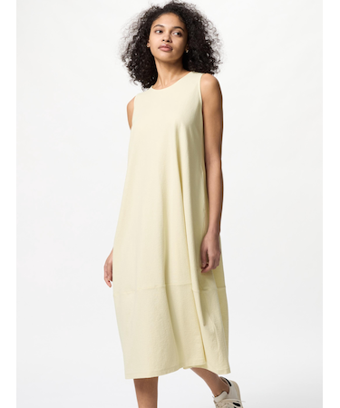 ジャージーバルーンワンピース/ノースリーブ