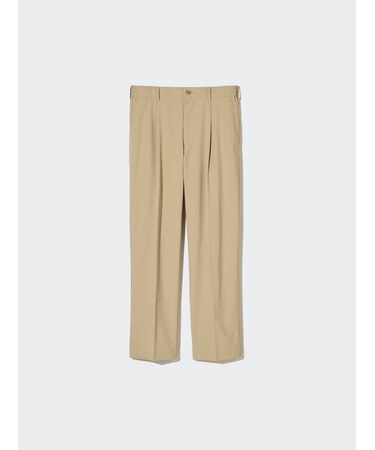 タックワイドパンツ/ライト