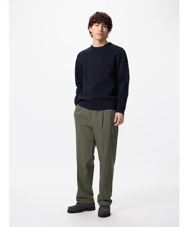 タックワイドパンツ／ライト