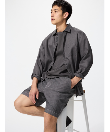 ストレッチイージーショーツ/シャンブレー