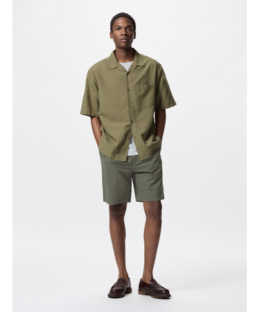 リネンブレンドイージーショーツ