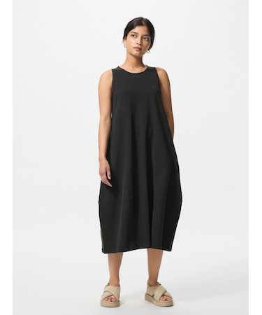 ジャージーバルーンワンピース/ノースリーブ/丈短め