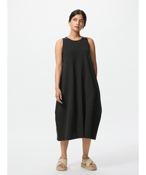 ジャージーバルーンワンピース/ノースリーブ/丈短め