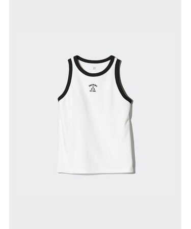 GIRLS リブブラトップ/アメリカンスリーブ