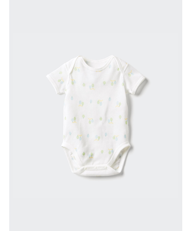 コットンメッシュインナーボディスーツ