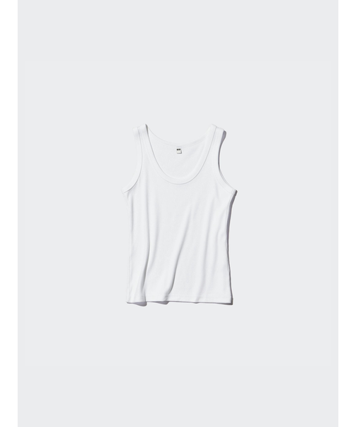 ソフトリブタンクトップ