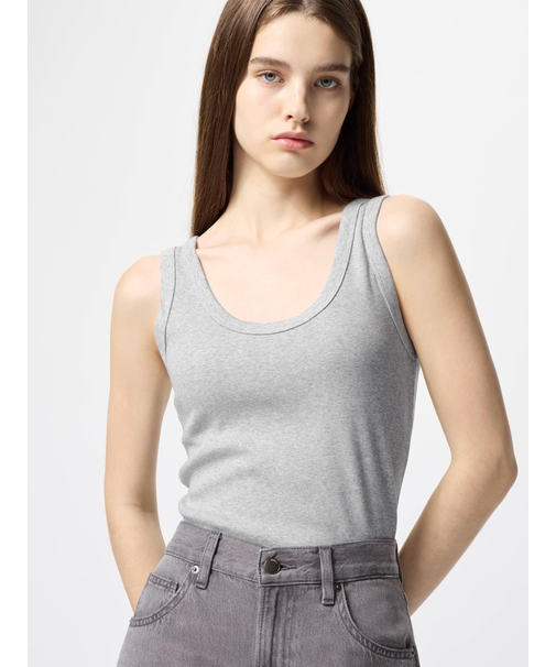 ソフトリブタンクトップ