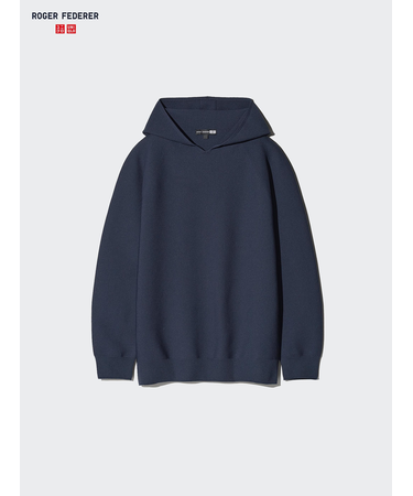 ウォッシャブル3Dニットパーカ