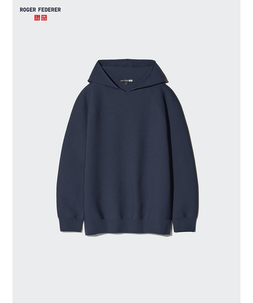 ウォッシャブル3Dニットパーカ