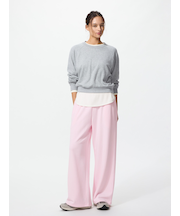 スウェットワイドパンツ