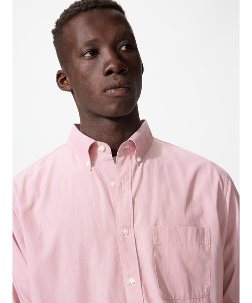 ブロードシャツ/ヘアライン