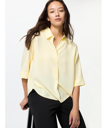 レーヨンスキッパーブラウス/7分袖