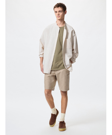 リネンブレンドショーツ