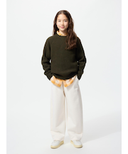 GIRLS ドライスウェットカーブパンツ