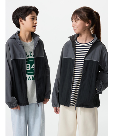 ポケッタブルUVカットパーカ