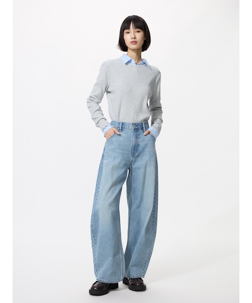 バギーカーブジーンズ｜ユニクロの通販｜&mall（アンドモール）三井