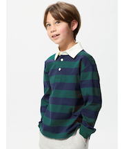 ラガーポロシャツ/長袖