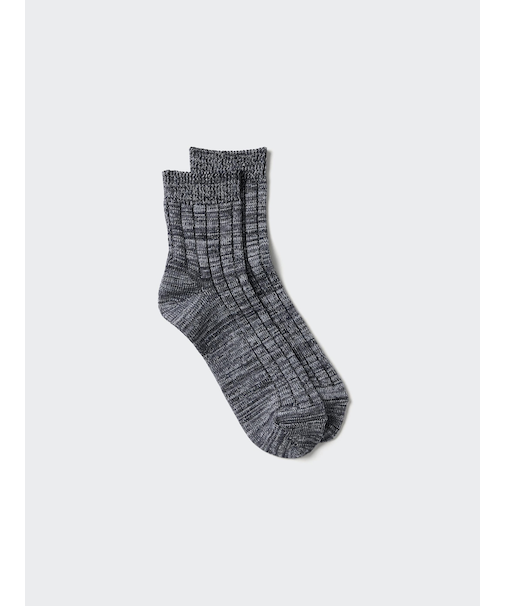 ハーフソックス/メランジ