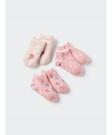 ショートソックス/3足組