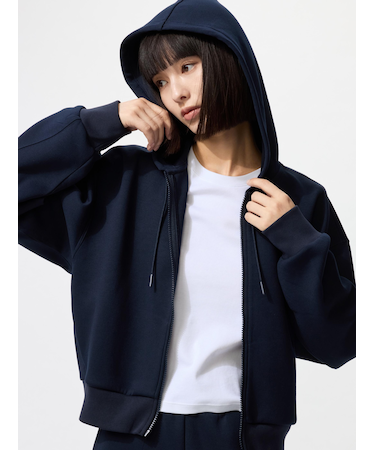 ドライスウェットフルジップパーカ