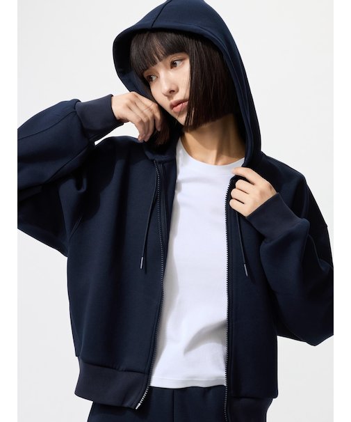 ドライスウェットフルジップパーカ