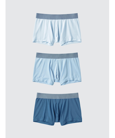 BOYS エアリズムボクサーブリーフ/3枚組/前閉じ