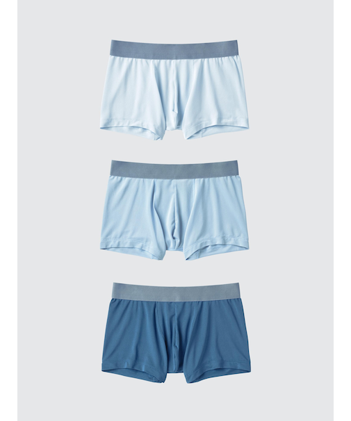 BOYS エアリズムボクサーブリーフ/3枚組/前閉じ